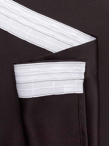 Изображение товара Штора Amore Mio Блэкаут однотонный 6668-05 200x270 / 24681 (венге)