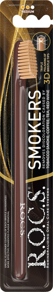 Изображение товара Зубная щетка R.O.C.S. Smokers средняя