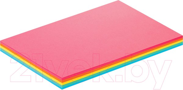 Изображение товара Бумага Brauberg А4 80 г/м2 / 112461 (100л, 5цв)