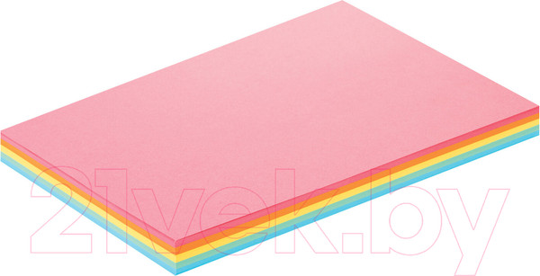 Изображение товара Бумага Brauberg А4 80 г/м2 / 112462 (100л, 5цв)