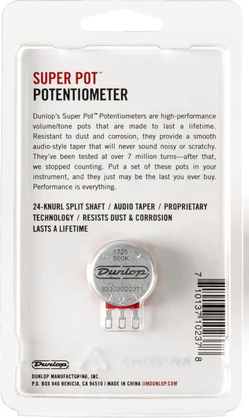 Изображение товара Потенциометр Dunlop Manufacturing Super Pot DSP500K Split