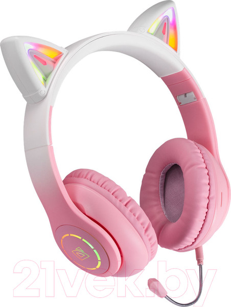 Изображение товара Наушники детские Defender FreeMotion B505 / 63505 (розовый)