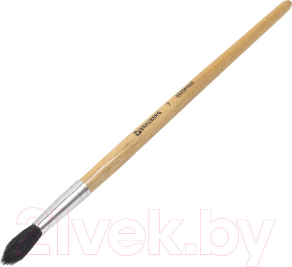 Изображение товара Кисть для рисования Brauberg Белка №7 / 200184 (круглая)