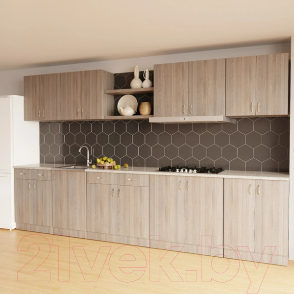 Изображение товара Шкаф под мойку No Brand 60 ЛДСП / 535087 (шимо/ясень светлый)