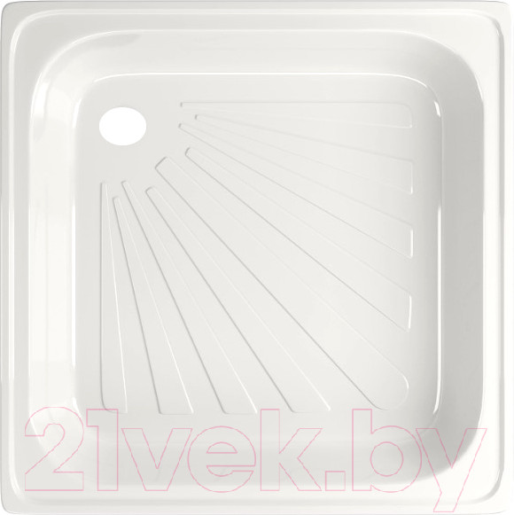 Изображение товара Душевой поддон No Brand Квадрат 0.8x0.8x0.14 d 50 (стальной)