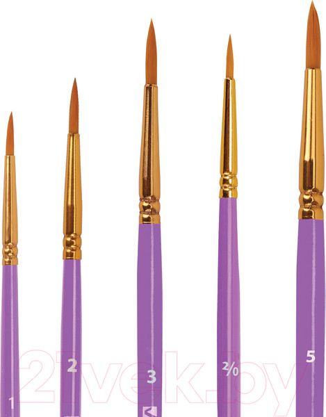 Изображение товара Набор кистей Brauberg Синтетика / 201029 (10шт)