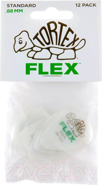 Изображение товара Набор медиаторов Dunlop Manufacturing Manufacturing 428P.88 Tortex Flex