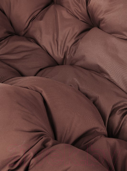 Изображение товара Диван подвесной M-Group Лежебока / 11180205 (с коричневым ротангом/коричневая подушка)