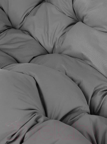 Изображение товара Диван подвесной M-Group Лежебока / 11180209 (с коричневым ротангом/серая подушка)