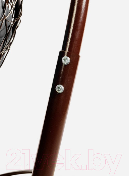 Изображение товара Диван подвесной M-Group Лежебока / 11180209 (с коричневым ротангом/серая подушка)