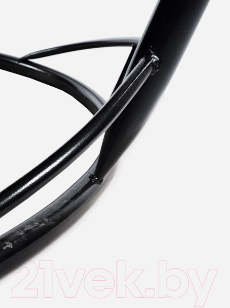 Изображение товара Диван подвесной M-Group Лежебока / 11180401 (с черным ротангом/бежевая подушка)