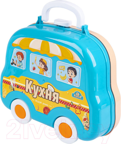 Изображение товара Детская кухня Bondibon В чемоданчике / ВВ5971