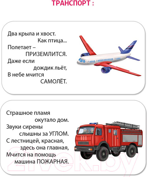 Изображение товара Набор развивающих книг Робинс Мимикнижки. Загадки-рифмы