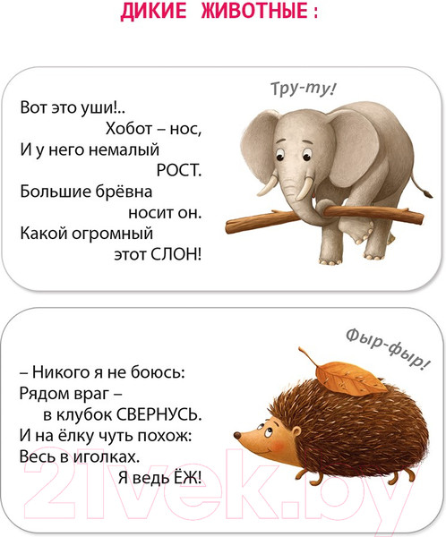 Изображение товара Набор развивающих книг Робинс Мимикнижки. Загадки-рифмы