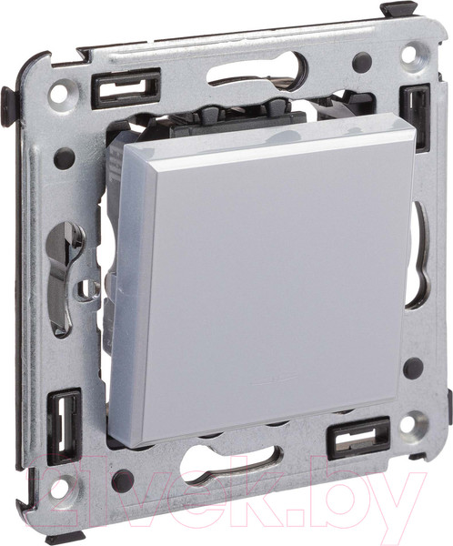 Изображение товара Выключатель DKC Avanti 4404113 (закаленная сталь)