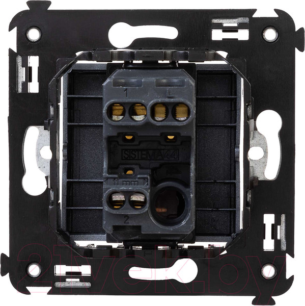 Изображение товара Выключатель DKC Avanti 4404113 (закаленная сталь)