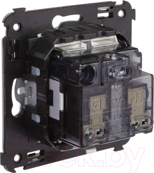 Изображение товара Розетка DKC Avanti 4404003 (закаленная сталь)