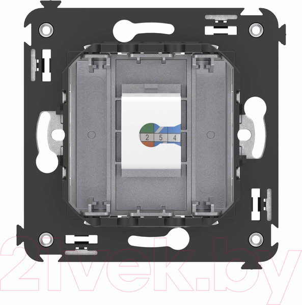 Изображение товара Розетка DKC Avanti / 4404613 (закаленная сталь)