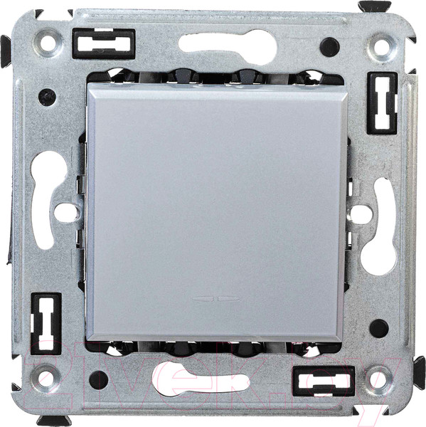 Изображение товара Выключатель DKC Avanti 4404123 (закаленная сталь)