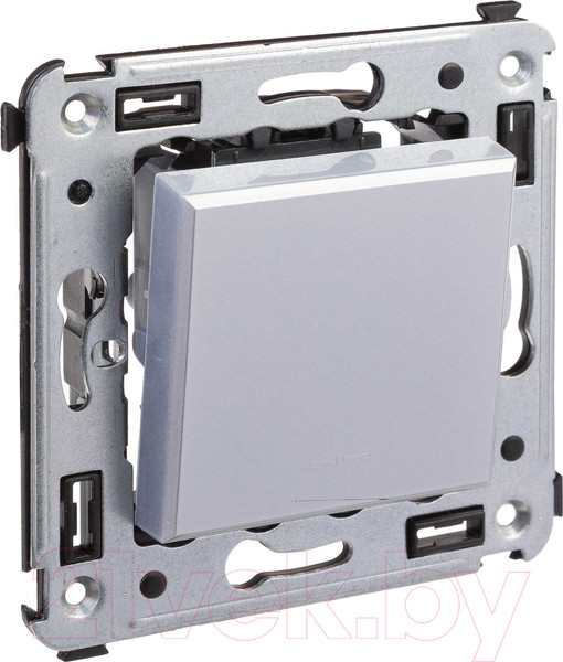 Изображение товара Выключатель DKC Avanti 4404123 (закаленная сталь)