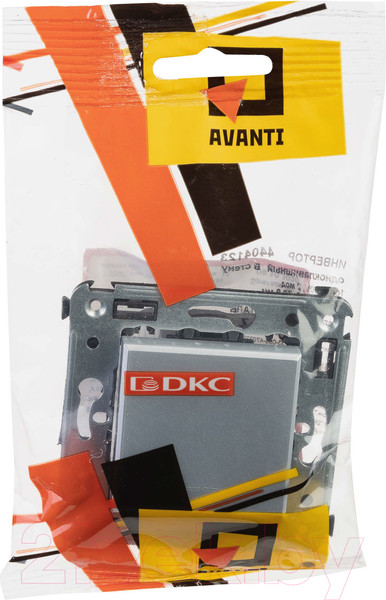 Изображение товара Выключатель DKC Avanti 4404123 (закаленная сталь)