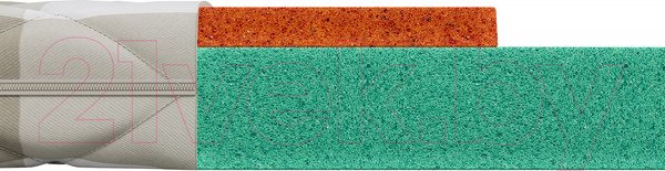 Изображение товара Матрас в кроватку Mr. Mattress Sunny XL овальный 75x125