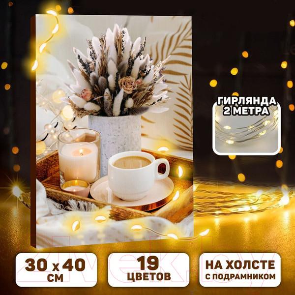 Изображение товара Картина по номерам Школа талантов Кофе / 7702056