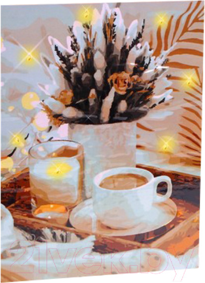 Изображение товара Картина по номерам Школа талантов Кофе / 7702056