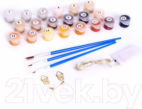 Изображение товара Картина по номерам Школа талантов Кофе / 7702056