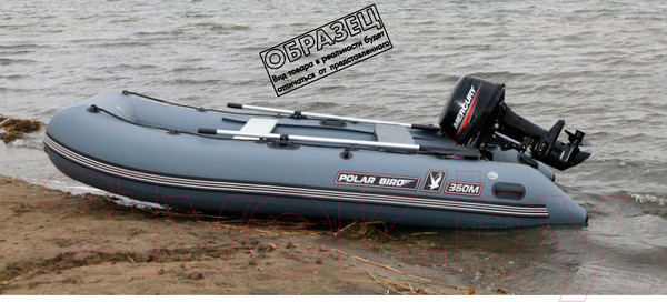 Изображение товара Надувная лодка Polar Bird Merlin PB-340M ПБ49 НДНД (зеленый)