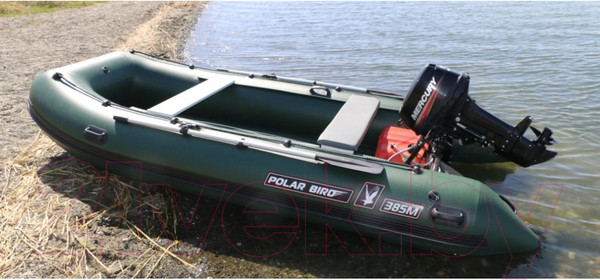 Изображение товара Надувная лодка Polar Bird Merlin PB-340M ПБ49 НДНД (зеленый)