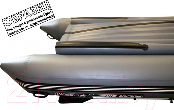 Изображение товара Надувная лодка Polar Bird Merlin PB- 360M ПБ58 НДНД (черный/белый)