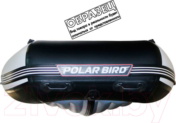 Изображение товара Надувная лодка Polar Bird Merlin PB- 360M ПБ58 НДНД (черный/белый)