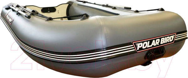 Изображение товара Надувная лодка Polar Bird Merlin PB-340M ПБ33 стеклокомпозит (серый)