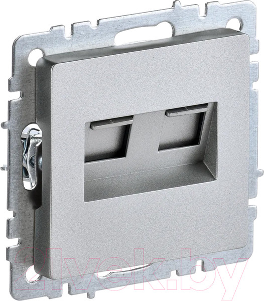 Изображение товара Розетка IEK Brite BR-K20-1-K47 (алюминий)