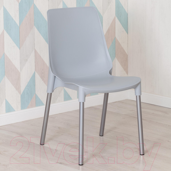 Изображение товара Стул Tetchair Genius металл/пластик (серый/ножки хром)