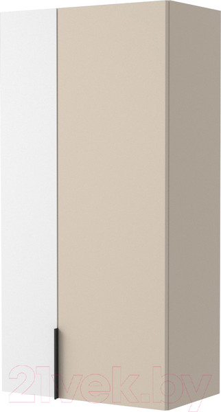 Изображение товара Шкаф для ванной Дабер 022 / Ш22.0.0.17Ч (бежевый/черный)