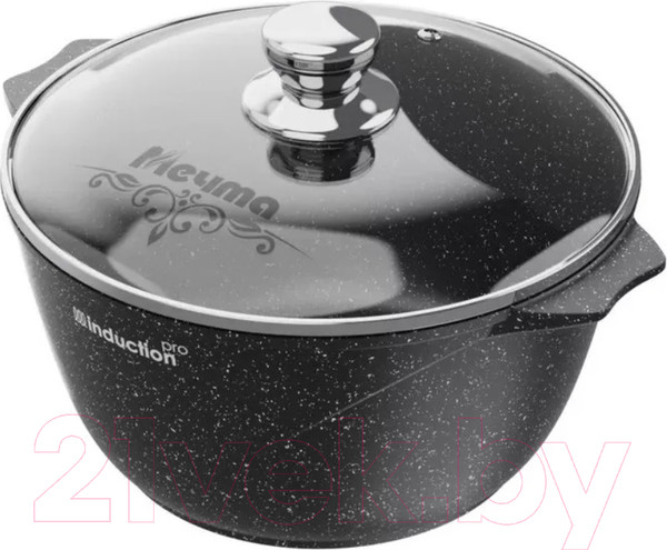 Изображение товара Кастрюля Мечта Гранит Induction Pro M42802И (черный)
