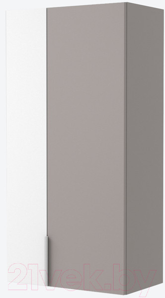 Изображение товара Шкаф для ванной Дабер 022 / Ш22.0.0.4Б (серый/белый)