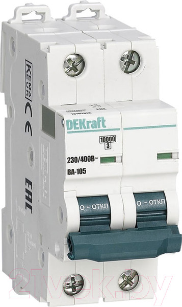 Изображение товара Выключатель автоматический DEKraft 13163DEK