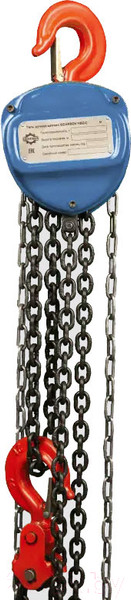 Изображение товара Таль ручная Gearsen HSZ-C / GHSZC 3060 (3т, 6м)