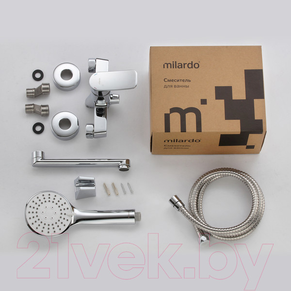 Изображение товара Смеситель Milardo Demi DEMSB02M02