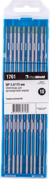 Изображение товара Электрод FoxWeld WP 2.4мм/175мм / 1761