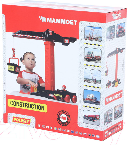 Изображение товара Кран игрушечный Полесье Mammoet / 65315