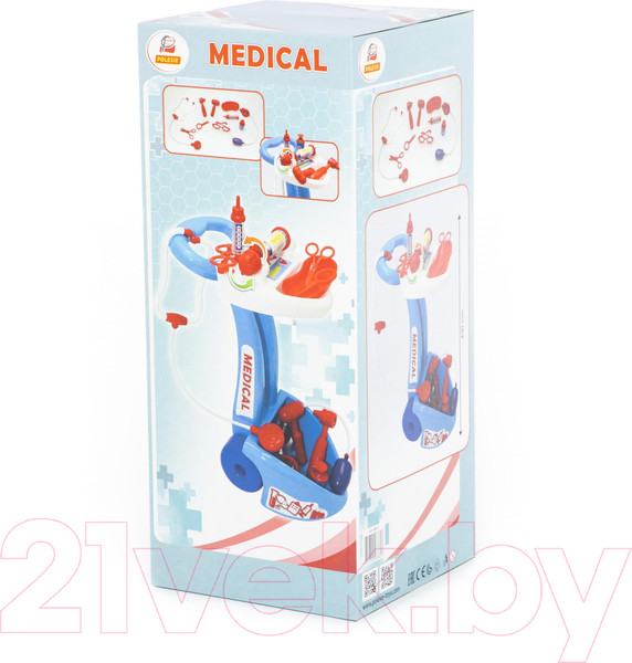 Изображение товара Набор доктора детский Полесье Доктор №10 / 68613
