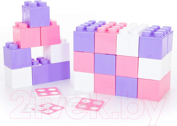 Изображение товара Конструктор Полесье Строительный XXL / 68057 (24эл)