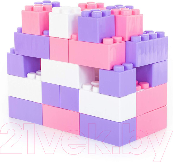 Изображение товара Конструктор Полесье Строительный XXL / 68071 (45эл)