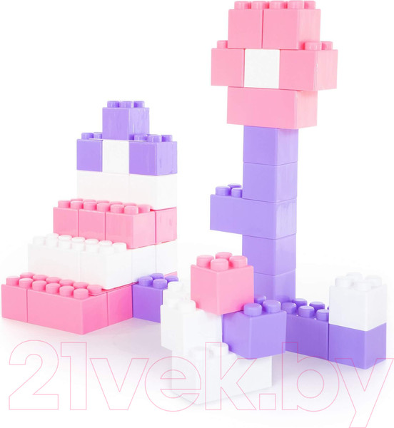 Изображение товара Конструктор Полесье Строительный XXL / 68071 (45эл)