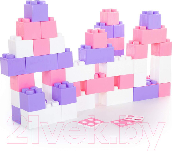 Изображение товара Конструктор Полесье Строительный XXL / 68071 (45эл)