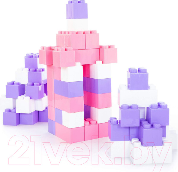 Изображение товара Конструктор Полесье Строительный XXL / 68088 (72эл)